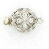 Crystal Rope 1-Strand Box Clasp with Austrian Crystals - The Argus Collection