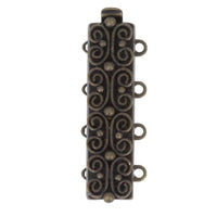 Moroccan, 4-Strand Clasp, 4 Finishes - The Argus Collection