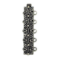 Moroccan 5-Strand Tube or Bracelet Clasp in 3 Finishes - The Argus Collection