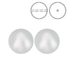 Brilliance Crystal Pearls, 5810, Iridescent Dove Grey, 3, 4, 6, 8mm - The Argus Collection