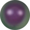 Brilliance Crystal Pearls, 5810, Iridescent Purple, 3, 4, 6, 8 or 10mm - The Argus Collection