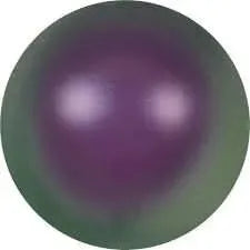 Brilliance Crystal Pearls, 5810, Iridescent Purple, 3, 4, 6, 8 or 10mm - The Argus Collection