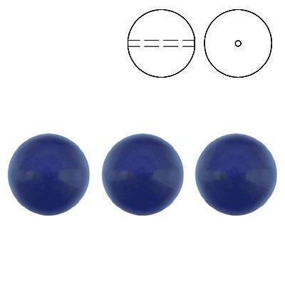 Brilliance Crystal Pearls, 5810, Dark Lapis, 3, 4, 6, 8 or 10mm - The Argus Collection