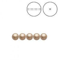 Brilliance Crystal Pearls, 5810, Bronze in 3, 4, 6, 8 or 10mm - The Argus Collection