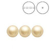 Brilliance Crystal Pearls, 5810, Light Gold, 3, 4, 6 or 8mm - The Argus Collection