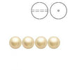 Brilliance Crystal Pearls, 5810, Light Gold, 3, 4, 6 or 8mm - The Argus Collection