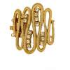 CURLY, a 2-Strand Box Clasp with Austrian Crystal in 2 Finishes - The Argus Collection