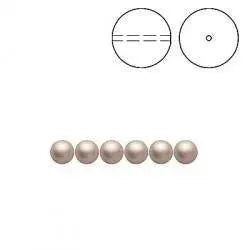 Brilliance Crystal Pearls, 5810, Powered Almond, 3, 4, 6 or 8mm - The Argus Collection