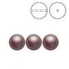 Brilliance Crystal Pearls, 5810, Burgundy, 3, 4, 6, 8 or 10mm - The Argus Collection