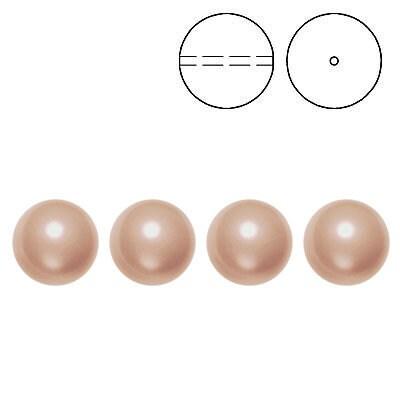 Brilliance Crystal Pearls, 5810, Rose Gold, 3, 4, 6, 8 or 10mm - The Argus Collection