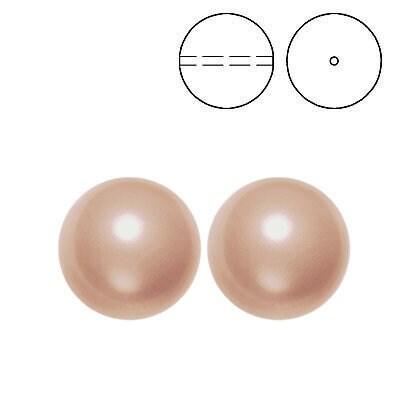 Brilliance Crystal Pearls, 5810, Rose Gold, 3, 4, 6, 8 or 10mm - The Argus Collection