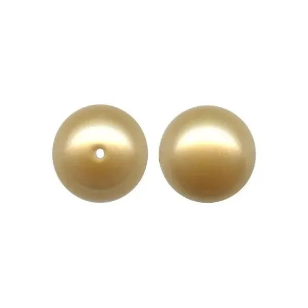 Brilliance Crystal Pearls, 5810, Vintage Gold, 3, 4, 6, 8 or 10mm - The Argus Collection