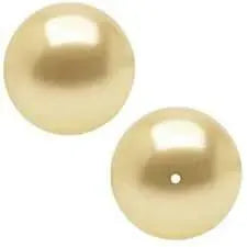 Brilliance Crystal Pearls, 5810, Light Gold, 3, 4, 6 or 8mm - The Argus Collection