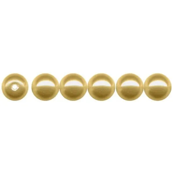 Brilliance Crystal Pearls, Gold, 5810, 3, 4, 6, 8 or 10mm - The Argus Collection