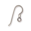 NIOBIUM, TierraCast French Hook Ear Wires, Sterling Silver Coil wrap, 1 Pair - The Argus Collection