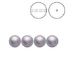 Brilliance Crystal Pearls, 5810, Mauve, 3, 4, 6, 8 & 10mm - The Argus Collection