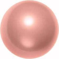 Brillliance Crystal Pearls, 5810, Rose Peach in 3, 4, 6 or 8mm - The Argus Collection