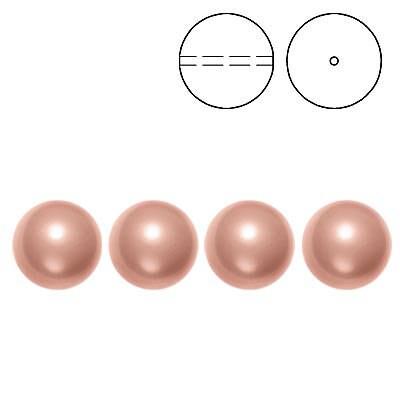 Brillliance Crystal Pearls, 5810, Rose Peach in 3, 4, 6 or 8mm - The Argus Collection