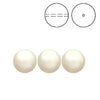 Brilliance Crystal Pearls, 5810, Cream, 3, 4, 6 or 8mm - The Argus Collection