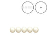 Brilliance Crystal Pearls, 5810, Cream, 3, 4, 6 or 8mm - The Argus Collection