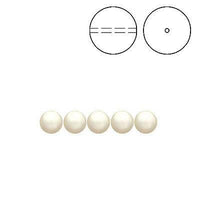 Brilliance Crystal Pearls, 5810, Cream, 3, 4, 6 or 8mm - The Argus Collection