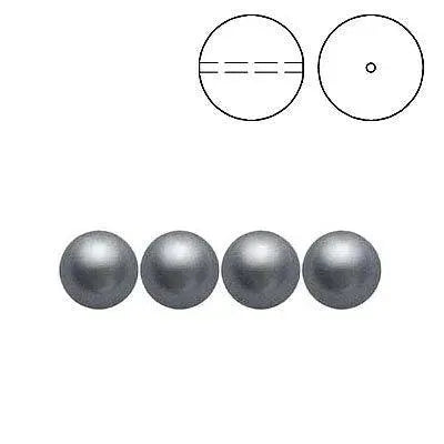 Brilliance Crystal Pearls, 5810, Dark Grey, 3, 4, 6 or 8mm - The Argus Collection