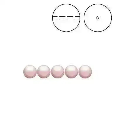 Brilliance Crystal Pearls, 5810, Rosaline, 3, 4, 6, 8 mm - The Argus Collection