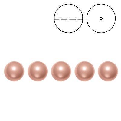 Brillliance Crystal Pearls, 5810, Rose Peach in 3, 4, 6 or 8mm - The Argus Collection