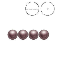 Brilliance Crystal Pearls, 5810, Burgundy, 3, 4, 6, 8 or 10mm - The Argus Collection