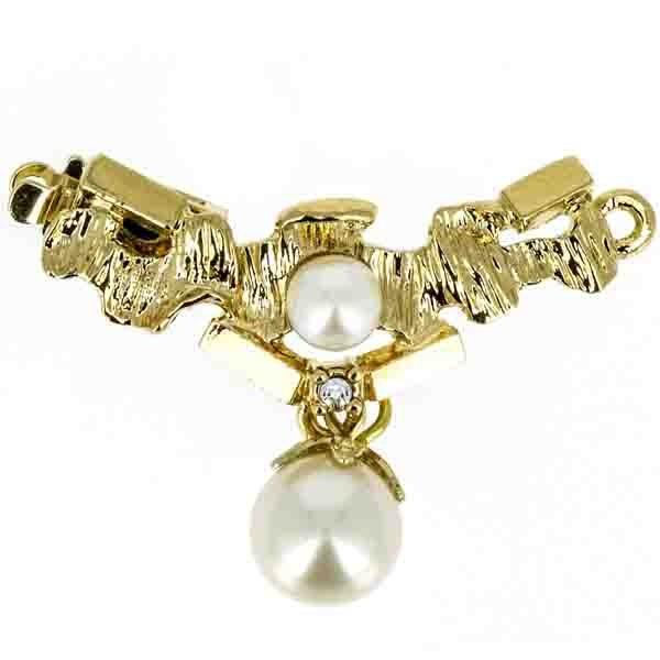 Angel Focal 1-Strand Box Clasp by Claspgarten in 2 Finishes - The Argus Collection