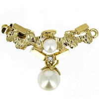 Angel Focal 1-Strand Box Clasp by Claspgarten in 2 Finishes - The Argus Collection