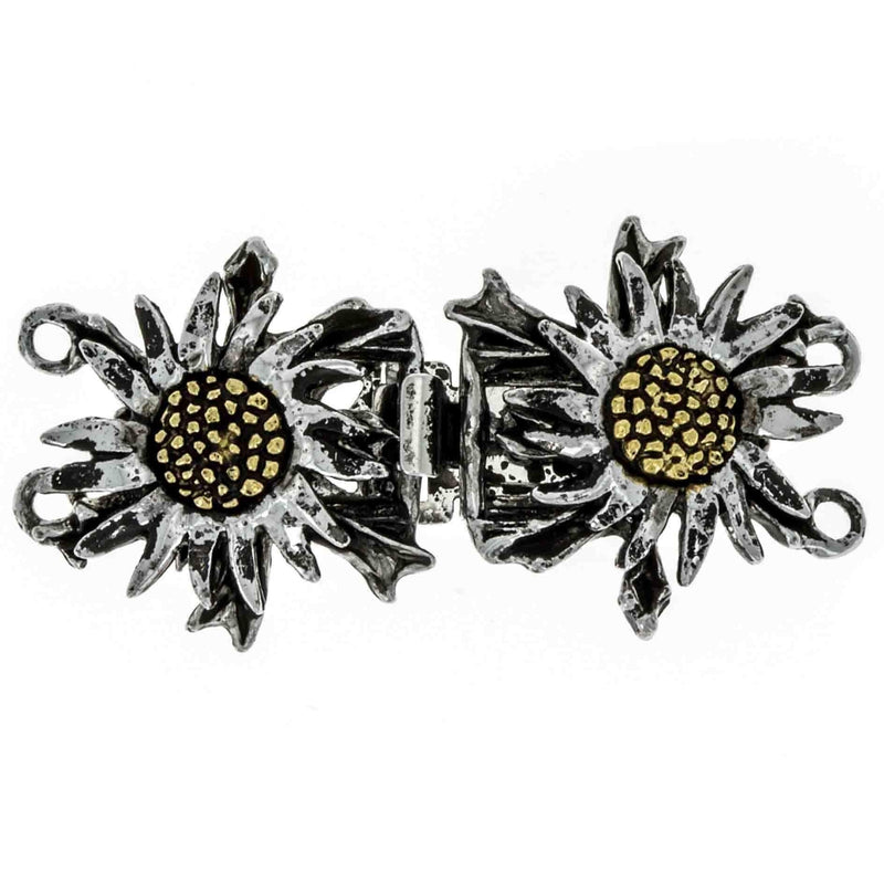 Sunflower 2-Strand Box Clasp - The Argus Collection