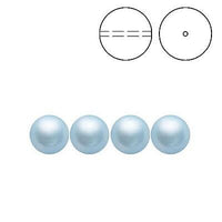 Brilliance Crystal Pearls, 5810, Light Blue, 3, 4, 6, or 8mm - The Argus Collection