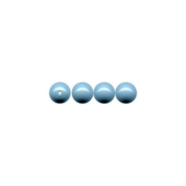 Brilliance Crystal Pearls, 5810, Turquoise in 3, 4, 6, or 8mm - The Argus Collection