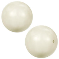 Brilliance Crystal Pearls, 5810, Ivory, 3, 4, 6 or 8mm - The Argus Collection