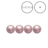 Brilliance Crystal Pearls, Rose, 5810, 4, 6 or 8mm - The Argus Collection