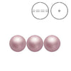 Brilliance Crystal Pearls, Rose, 5810, 4, 6 or 8mm - The Argus Collection