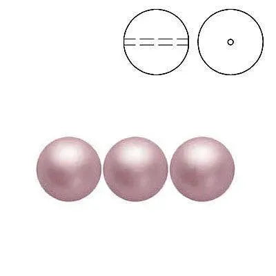 Brilliance Crystal Pearls, Rose, 5810, 4, 6 or 8mm - The Argus Collection