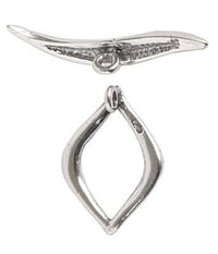 EYE .925 Sterling Silver Toggle Clasp, 1.4 grams Sterling - The Argus Collection