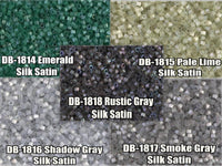 11/0 Delica Beads, DB1814, DB1815, DB1816, DB1817, DB1818 - The Argus Collection