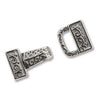 Fancy Foldover Magnetic Clasp, 3-Strands - The Argus Collection