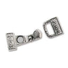 Fancy Foldover Magnetic Clasp, 3-Strands - The Argus Collection