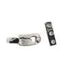 Fancy Foldover Magnetic Clasp, 3-Strands - The Argus Collection