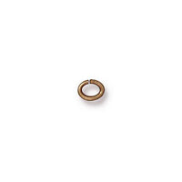 Small Oval Jump Rings, 20 Gauge, 50 or 100 Pcs, 6 Finishes - The Argus Collection