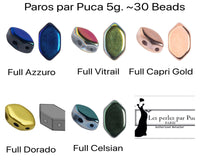 PAROS par Puca, Full Azzuro, Full Capri Gold, Full Vitrail, Full Celsian, Full Dorado - The Argus Collection