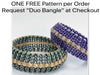 Miniduo Beads, 10g. ~205 Beads, Vitrail Collection, 5 Colors - The Argus Collection