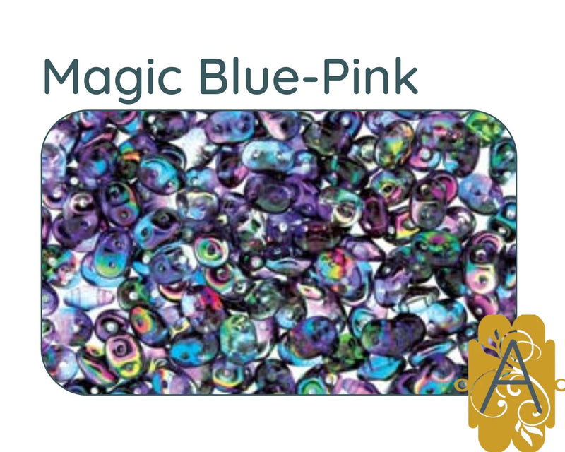 Superduo Beads, Magic Collection, 10g. 3 Colors - The Argus Collection