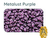 Superduo Beads, Metalust Collection, 10g. 9 Colors - The Argus Collection