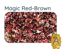 Superduo Beads, Magic Collection, 10g. 3 Colors - The Argus Collection