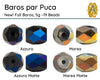 Baros par Puca, Full Collection #2, 5g. ~19 Beads, - The Argus Collection